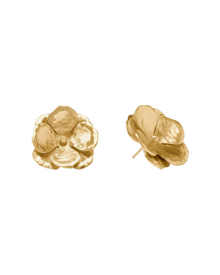 Bloom Statement Stud- Gold