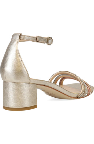 Waite Heel- Metallic Combo