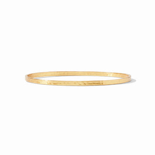 Crescent Gold Bangle- Size Large