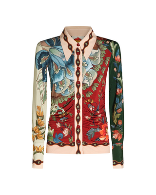 Lunar Boho Multicolor Jersey Blouse