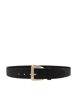 Enes Belt- Black Leather