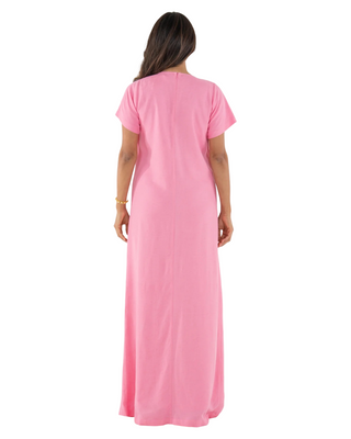 Cornelia Dress- Rosé Linen