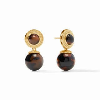 Madison Earring- Tortoiseshell