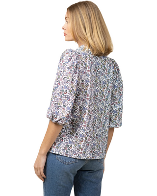 Eliza Top- Little Flowers