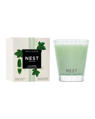 Classic Candle- Cucumber & White Sage