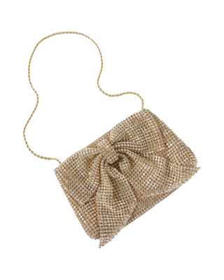 Jolene Diamante Bow Clutch