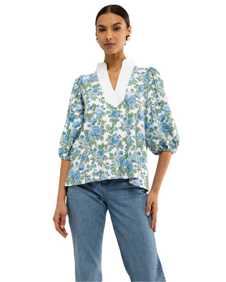 Eliza Top- Cotswolds Bloom