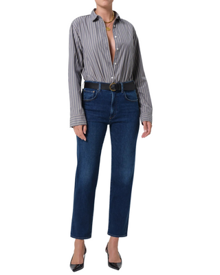 Delfina High Rise Straight Jean- Pierre