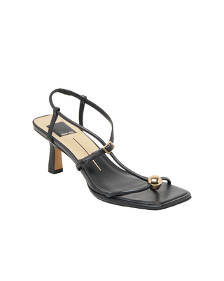 Mylee Heels- Black Leather