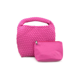 Mini Woven Hobo Bag- Multiple Colors