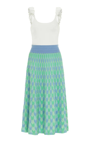 Hayden Midi Dress- Seafoam
