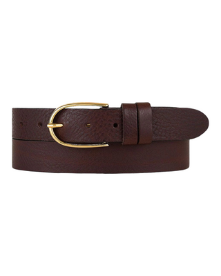 Drika Belt- Brown Leather