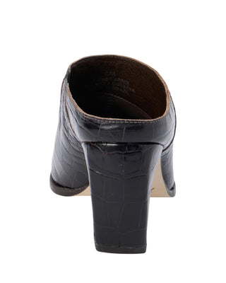 McCarthy Mule- Espresso Croc