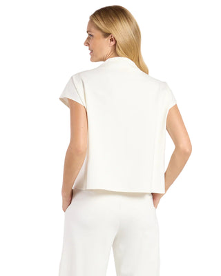 Tillie Top- Cream Ponte