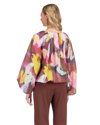 Heidi Balloon Blouse- Harvest Brush