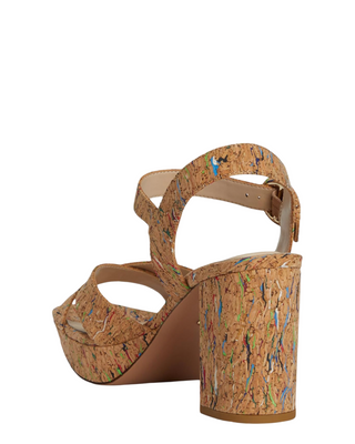 Andrei Platform Sandal- Party Cork