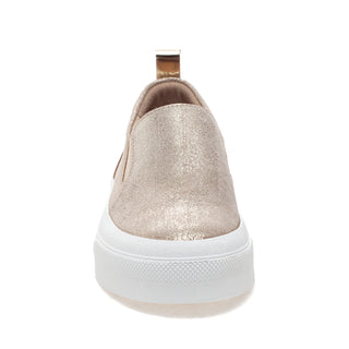 Gia Platform Sneaker- Light Gold