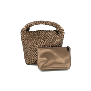 Mini Woven Hobo Bag- Multiple Colors