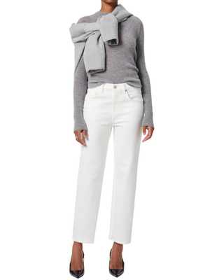 Palma Straight Jean- Soft White
