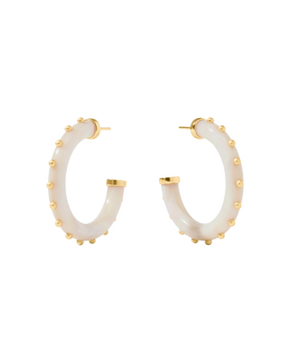 Colette Hoop- Alabaster- L