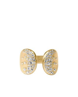 Stardust Ring- Gold- CZ- 8/9