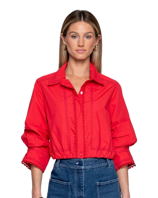 Carter Top- Red Apple