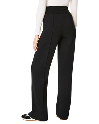 Luxe Straight Leg Pant- Very Black