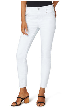 Gia Glider Ankle Skinny Jean- Bright White