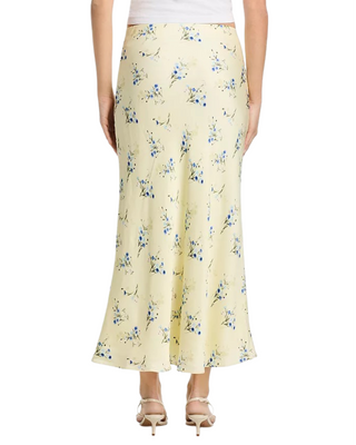Harper Fleur Bias Midi Skirt- Cucumber Crush