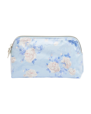 Small Travel Pouch- Whisper Blue