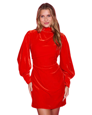 Gloria Dress- Hot Toddy