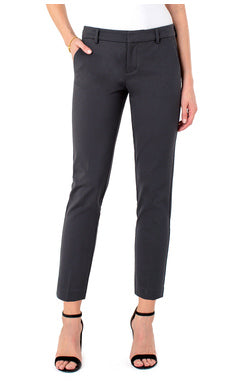 Kelsey Knit Trouser- Dark Shadow Grey