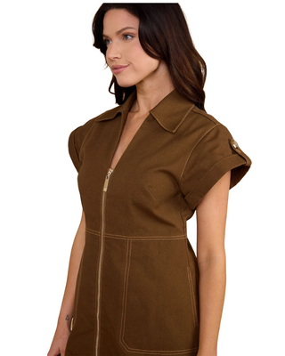 Colin Dress- Bark