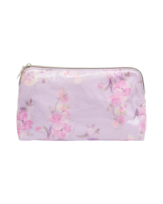 Medium Travel Pouch- Hibiscus