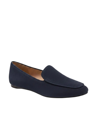 Boy Loafer- Dark Navy Suede