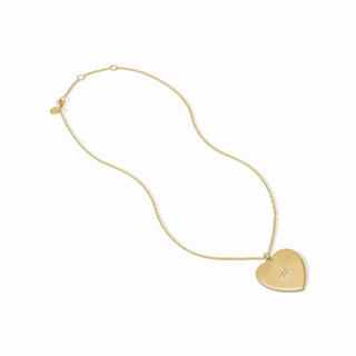 Heart Necklace- Cubic Zirconia