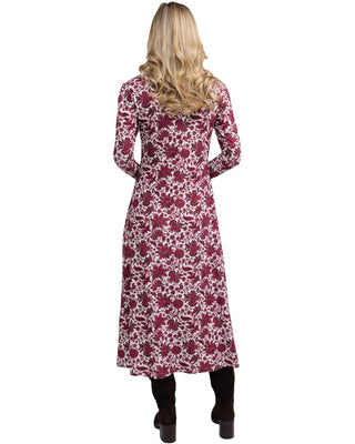 Daisy Dress- Regal Raspberry