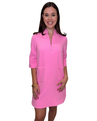 Conner Dress- Neon Pink