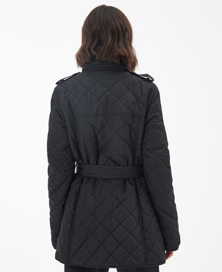 Tummel Quilt Coat- Black
