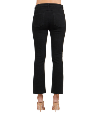 The Starlet Boot Crop Jean- Black