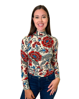 Jersey Blouse- Francesa Sand