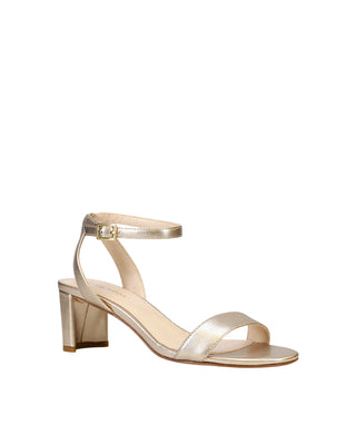 Moira 2 Heel- Light Gold Leather