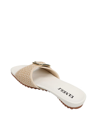 Adya Sandal- Natural White Raffia