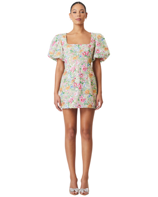 Starla Dress- Multi Nude