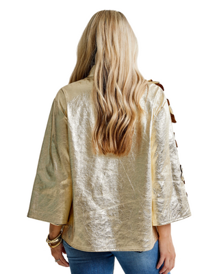Audrey Top- Champagne- One Size