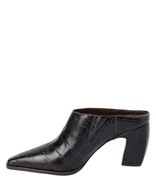 McCarthy Mule- Espresso Croc