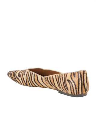 Gema Flat- Tiger Calf Hair