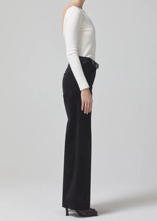 Paloma Baggy Pants- Black Velvet