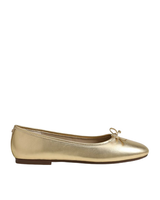 Alie Ballet Flat- Amber Gold