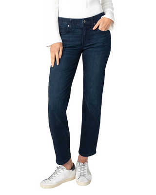 Rowan Low Rise Comfort Slim Jean- Petunia Blue